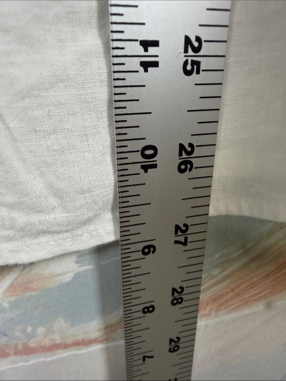 STATESIDE Linen Oversized Button Down Shirt White Long Sleeve Pocket S Coastal - Picture 4 of 8